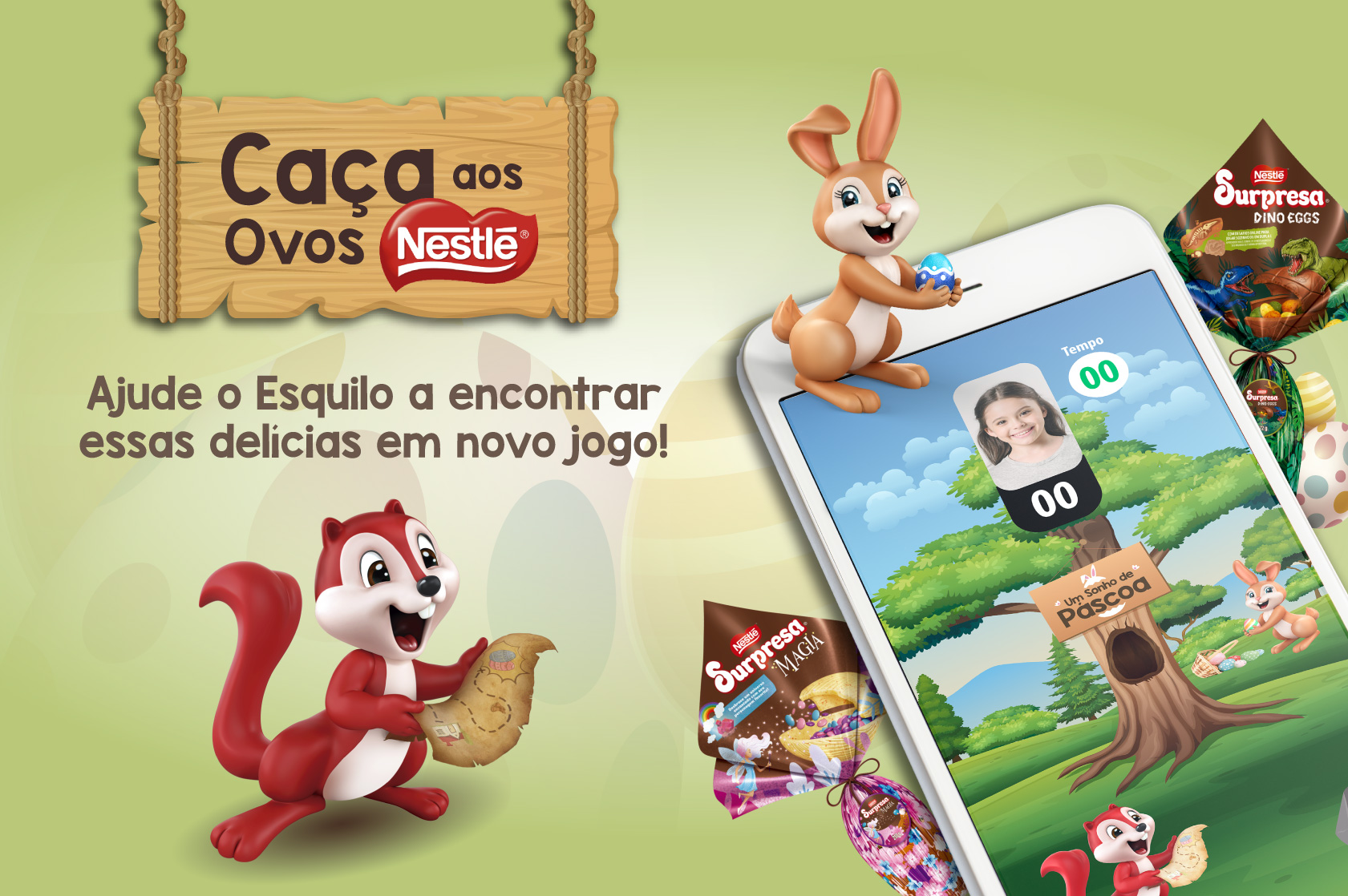 Jogo Caça aos Ovos - Portal das Crianças